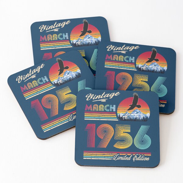 Item preview, March 1956 Birthday designed and sold by GreenSplash.