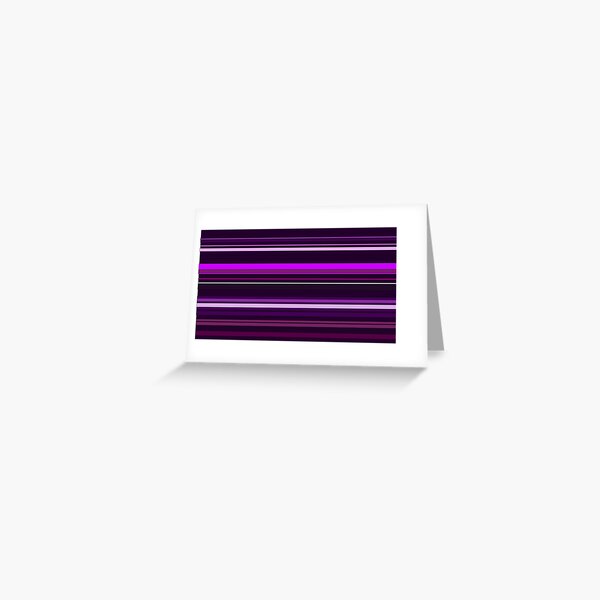 Purple stripes Greeting Card