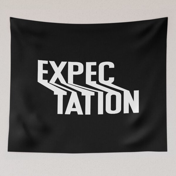 Item preview, Expectation Quote designed and sold by PureGeometry.