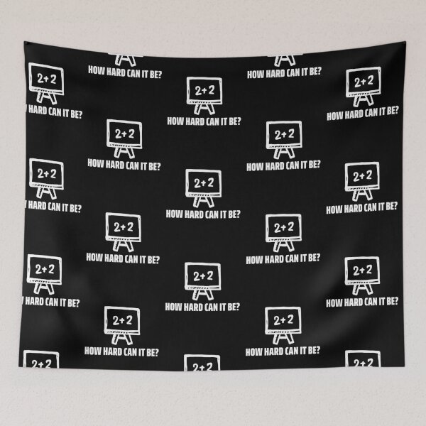 Item preview, How Hard Can It Be - Math designed and sold by Clothing-Guru.