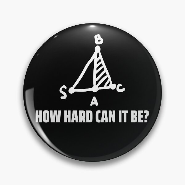 Item preview, How Hard Can It Be - Geometry designed and sold by Clothing-Guru.