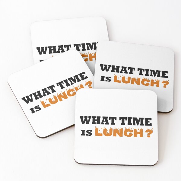 Item preview, What Time Is Lunch? designed and sold by shoppnow1.