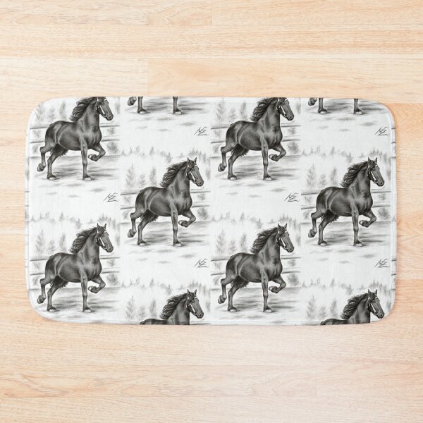 Item preview, Friesian Horse designed and sold by Arts & Dogs.