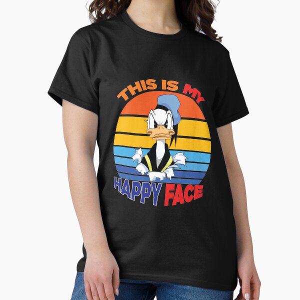 Artikel-Vorschau von Donald Duck Angry Grumpy Das ist mein glückliches Gesicht, designt und verkauft von magicos1.