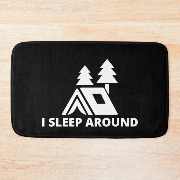 Item preview, I sleep around camping designed and sold by Simpli-fy.
