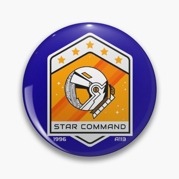 Item preview, Star Command Badge designed and sold by QuirkyKingdom.