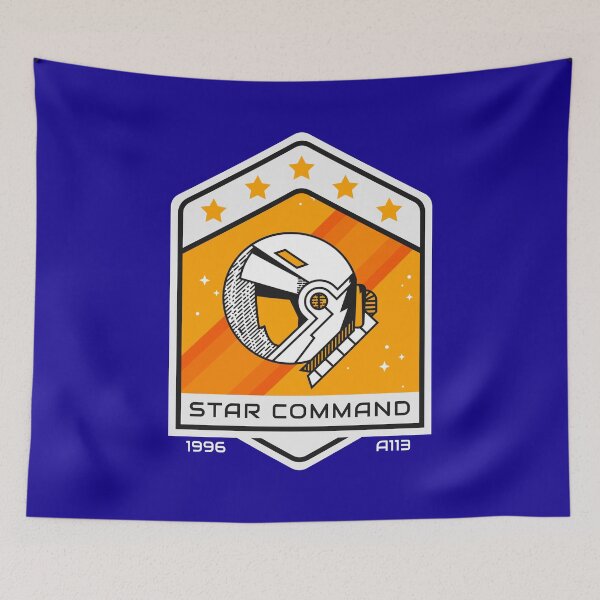 Item preview, Star Command Badge designed and sold by QuirkyKingdom.