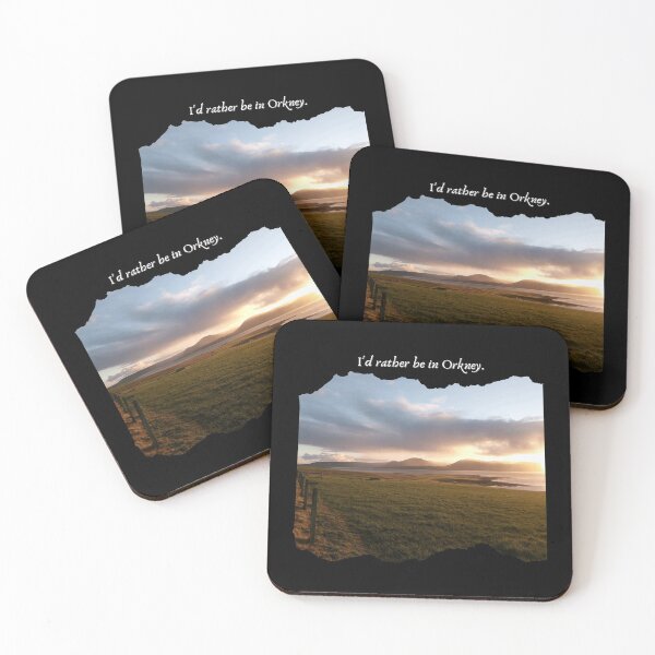 Item preview, Orkney Islands, Scotland ~ "I'd rather be in Orkney." Hoy Island Nature Scene designed and sold by Orkneyology.