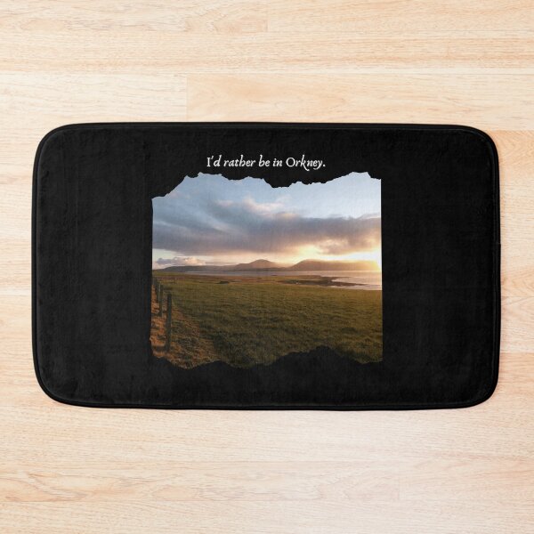 Item preview, Orkney Islands, Scotland ~ "I'd rather be in Orkney." Hoy Island Nature Scene designed and sold by Orkneyology.
