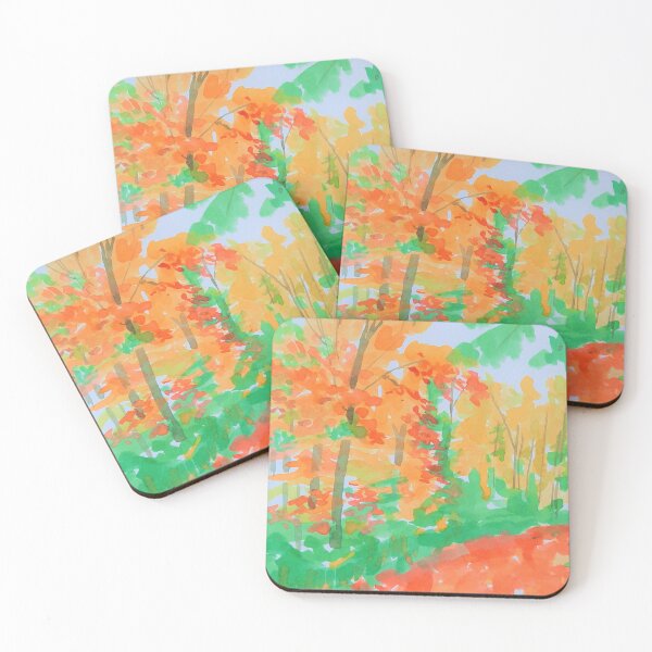 Item preview, autumn forest designed and sold by yellowideals.