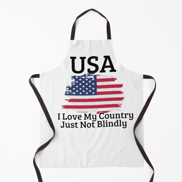Item preview, USA I Love My Country Just Not Blindly designed and sold by Mothe3rd.
