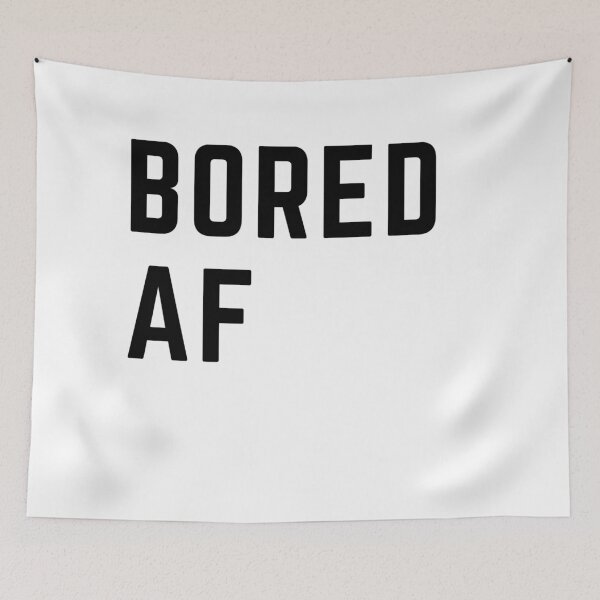 Item preview, Close schools now " BORED AF" sarcastic quote  t shirt [P-Q 39B][595]  designed and sold by HIPNOTIZAR  CRAFTS.