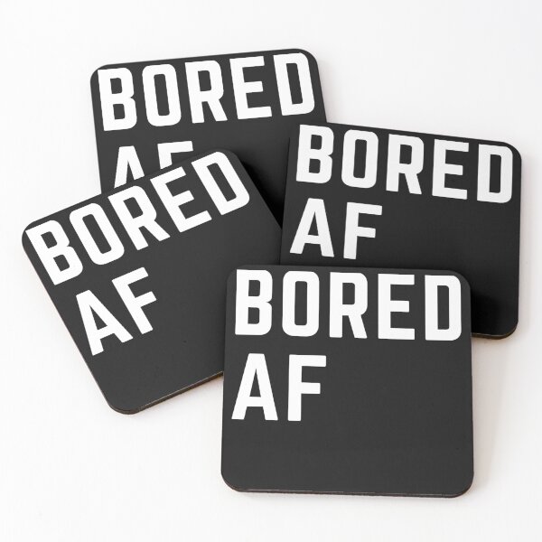Item preview, Close schools now " BORED AF" sarcastic quote  t shirt [P-Q 39B][598]  designed and sold by HIPNOTIZAR  CRAFTS.