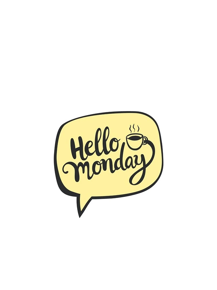 Thumbnail 4 of 4, iPhone Case, Hello Monday Coffee designed and sold by ReesDesigns.
