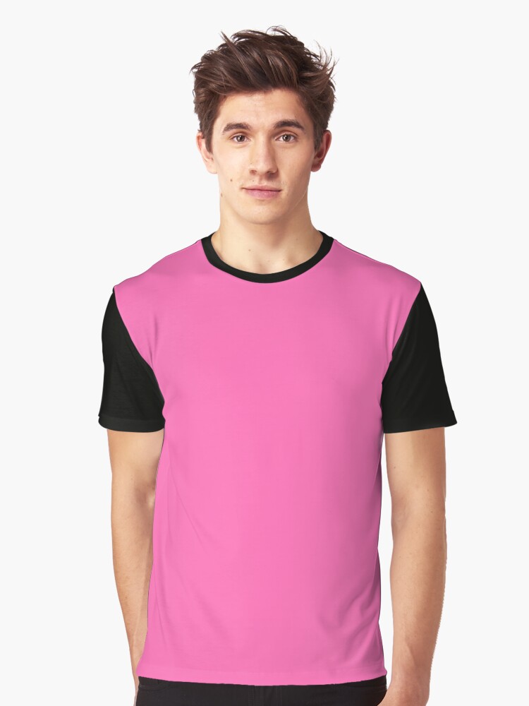 Shirt Clipart Neon Pink - Peach T Shirt Front And Back Plain Peach T Shirt  Front Png,Black Tee Shirt Png - free transparent png images 