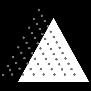 Artwork thumbnail, Triangle Reflection by PureGeometry
