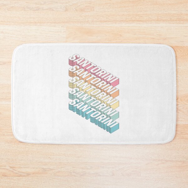 Item preview, Retro 3D Santorini type designed and sold by stu-dio-art.