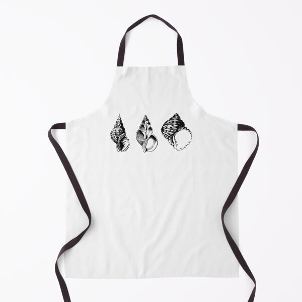 Item preview, Seashells black on white designed and sold by Simpli-fy.
