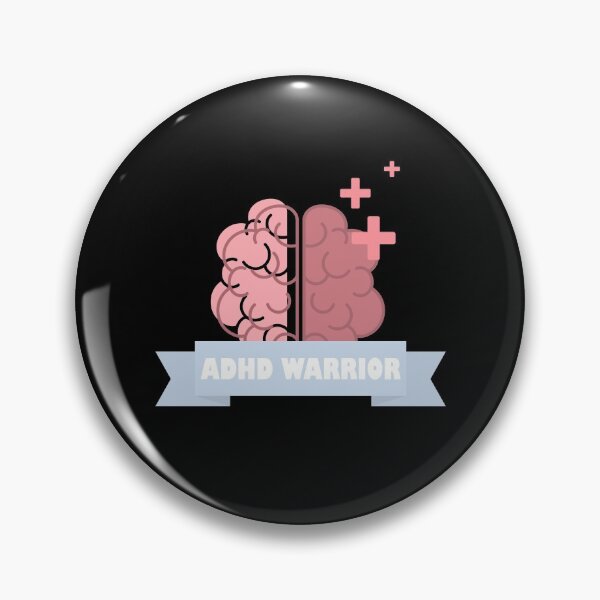 Item preview, ADHD Warrior designed and sold by DesignByJK.