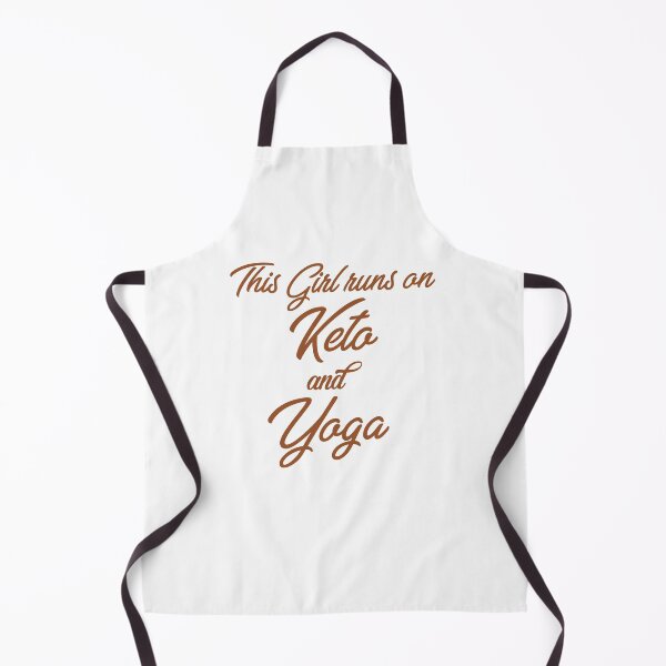 Item preview, This Girl runs on Keto and Yoga designed and sold by KetoLove.