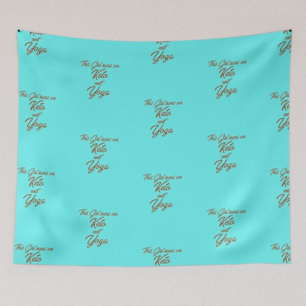 Item preview, This Girl runs on Keto and Yoga designed and sold by KetoLove.