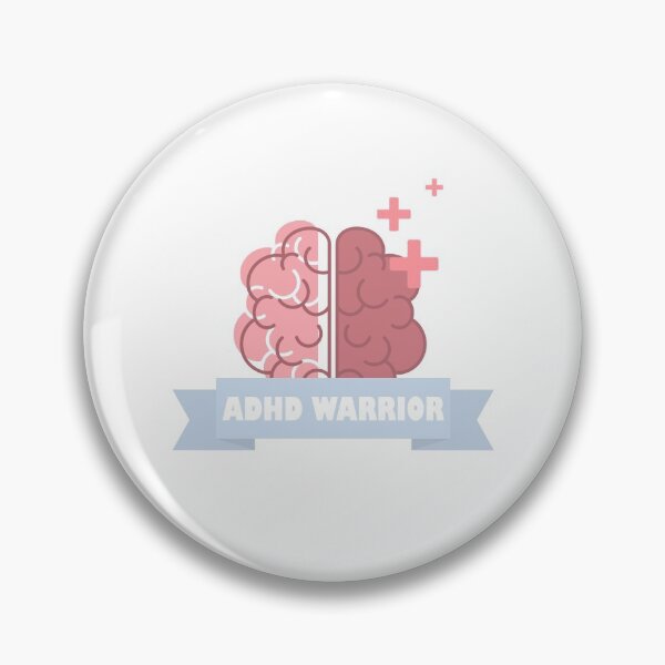 Item preview, ADHD Warrior designed and sold by DesignByJK.