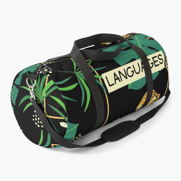 Item preview, LANGUAGE NOTES Modern Language Learning Polyglot Abstract Plants Cheetah designed and sold by a-little-ink.