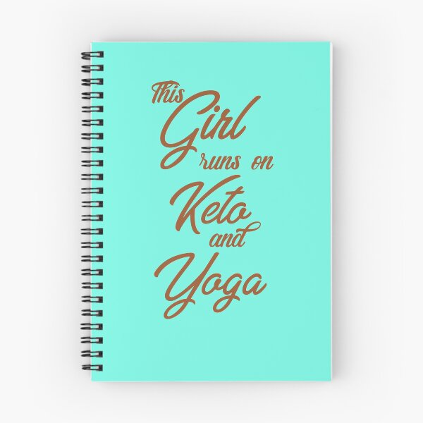Item preview, This Girl runs on Keto and Yoga designed and sold by KetoLove.
