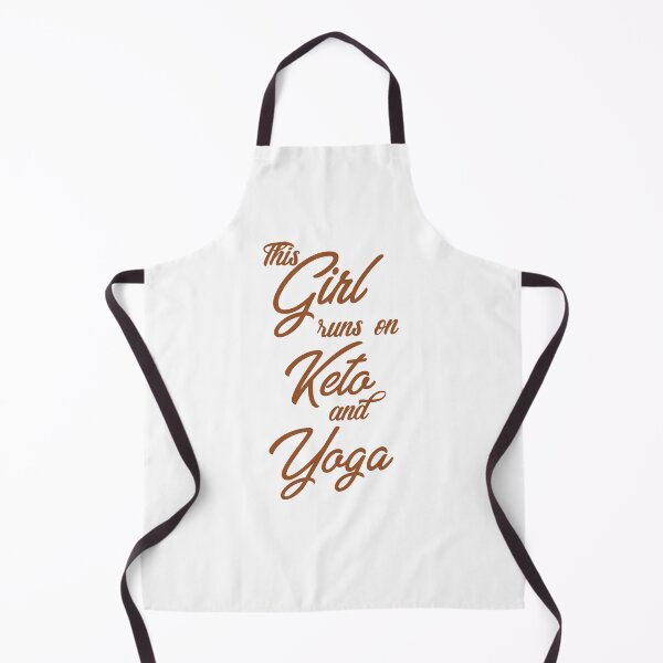 Item preview, This Girl runs on Keto and Yoga designed and sold by KetoLove.