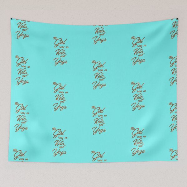 Item preview, This Girl runs on Keto and Yoga designed and sold by KetoLove.