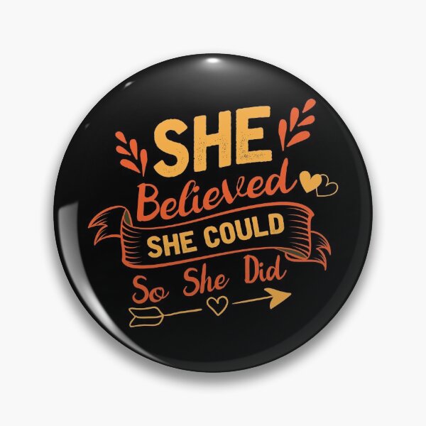 Item preview, She Believed She Could So She Did designed and sold by mteehut.