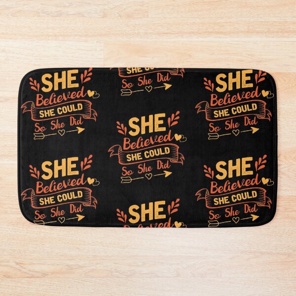 Item preview, She Believed She Could So She Did designed and sold by mteehut.