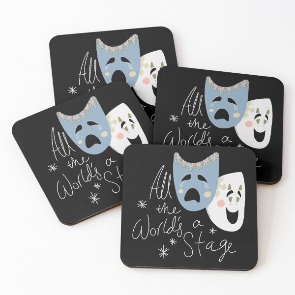 Item preview, Theatre Masks All The World's A Stage designed and sold by Miwhi’s Shop.