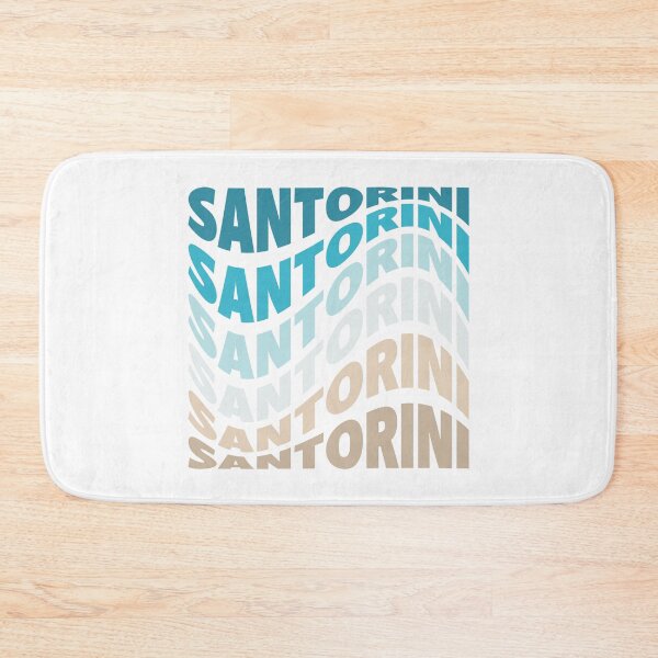 Item preview, Santorini waves typography designed and sold by stu-dio-art.
