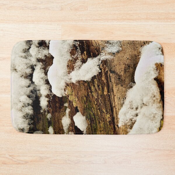 Item preview, Rotten tree stump in the first snow designed and sold by frankuffmann.