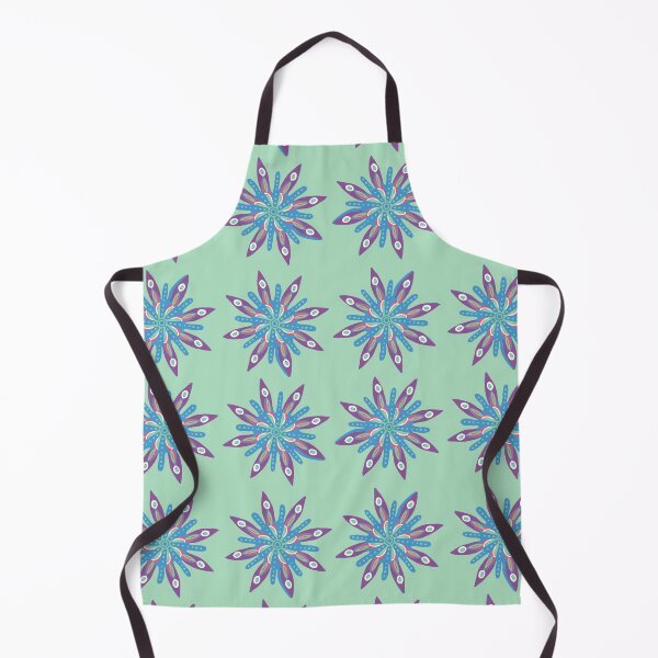 Item preview, Amethyst flowers from Granny Chic Patchwork tiles designed and sold by sueshormanart.