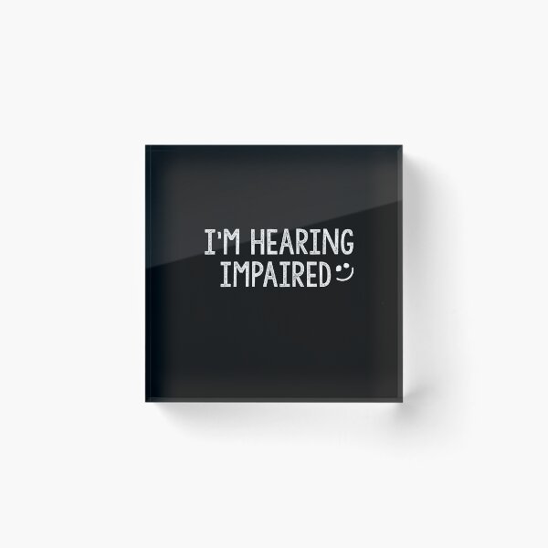 Item preview, Hearing impaired designed and sold by Heddar Badreddine.
