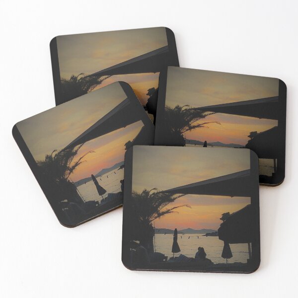 Item preview, Beach Sunset Silhouette designed and sold by Charley-Photo.