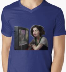 Bjork AESTETIC tv Men's V-Neck T-Shirt