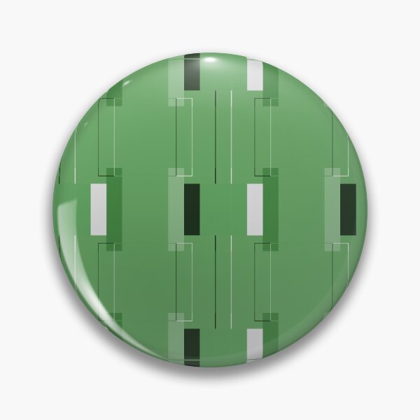 Item preview, White Hairline with Warm Green Squares designed and sold by Istvan Ocztos.