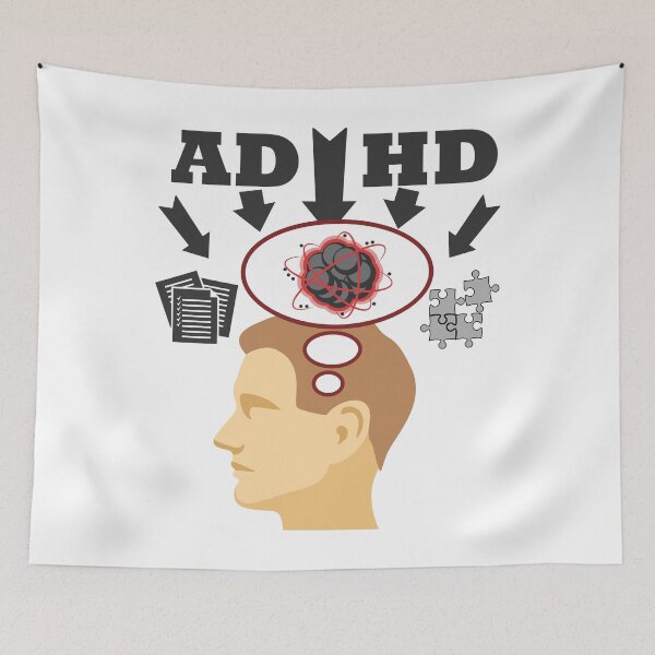 Item preview, ADHD designed and sold by DesignByJK.