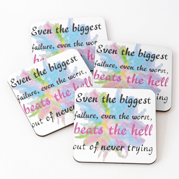 Item preview, It’s better fail than never try designed and sold by Roisin678.