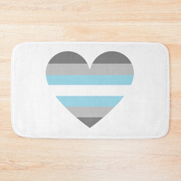 Item preview, Pride Flag Heart - Demiboy Pride - White Background designed and sold by thesassypanda.