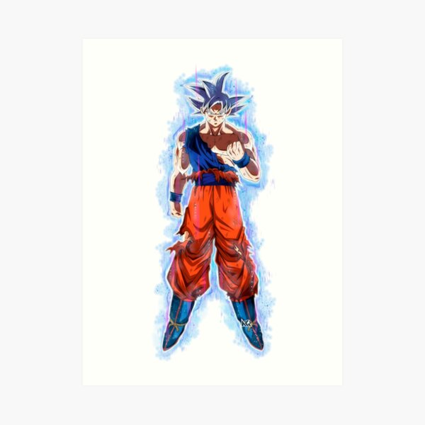 Goku Super Saiyan Blue Kaioken x20 / Surpass Your Limits Poster for Sale  by fitainment