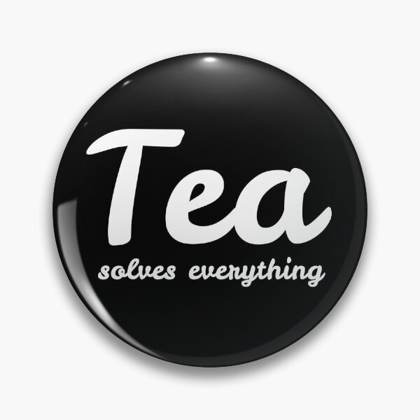 Item preview,  Tea Solves Everything Funny Tea Lover Quote Cozy Aesthetic Cute designed and sold by sillyquestions.