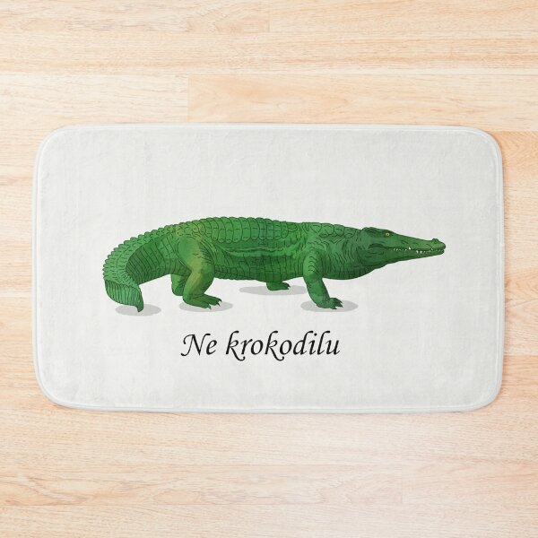 Item preview, Ne krokodilu designed and sold by MirindaMondo.