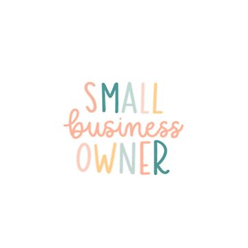Artwork thumbnail, Small Business Owner by Stitched By Grace