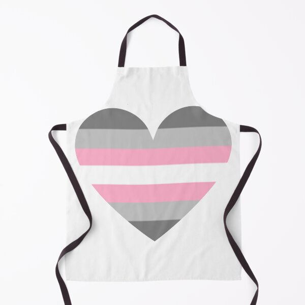 Item preview, Pride Flag Heart - Demigirl Pride - White Background designed and sold by thesassypanda.
