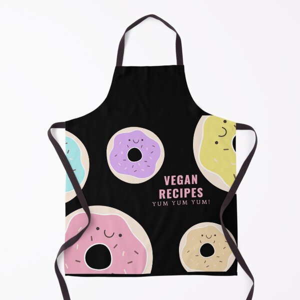 Item preview, VEGAN RECIPES Yum Cute KAWAII Donut Pastel designed and sold by a-little-ink.