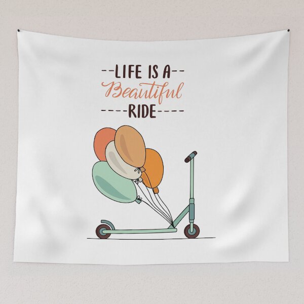Item preview, Life is a beautiful ride designed and sold by beoubeou.
